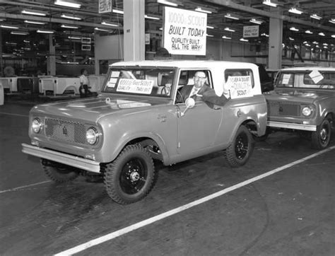 Iconic Moment 10000th International Scout Produced