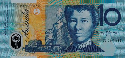 Australia P52a 10 Dollars From 1993