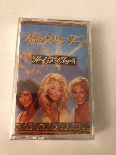 Cassette Tape Honky Tonk Angels Dolly Parton Loretta Lynn Tammy Wynette