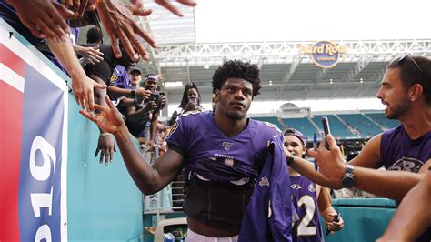 Ravens Lamar Jackson Arrives For Training Camp In Style