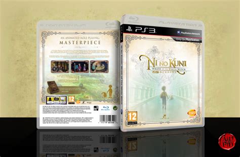 Ni No Kuni Wrath Of The White Witch Playstation 3 Box Art Cover By