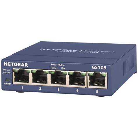 Netgear Gs105 Gs105ge Achat Switch Netgear Pour Professionnels Sur