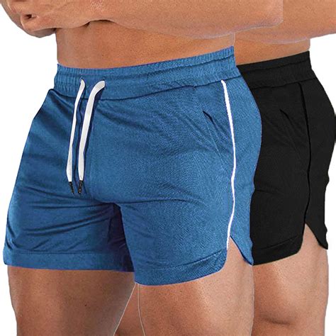 Buy Everworth Mens Athletic Shorts Gym Workout Short Shorts Casual