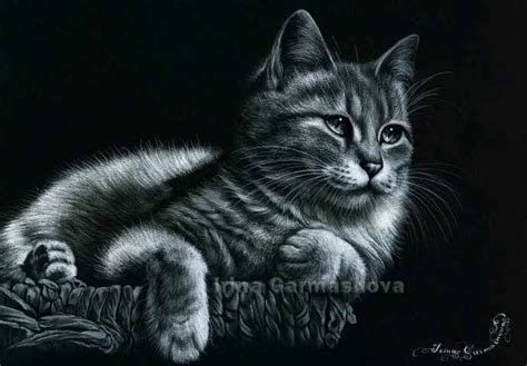 Sometimes a cat in your dream might signify some of your characteristics. superbes illustr. de Irina Garmashova