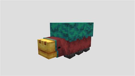 Minecraft Mob Vote 2022 Sniffer 3d Model By Hibiscus Creative