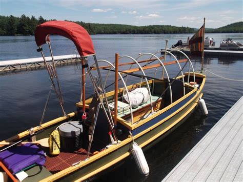 Custom 2006 Scott Hudson Bay 21ft Freighter Canoe River Camper 8hp