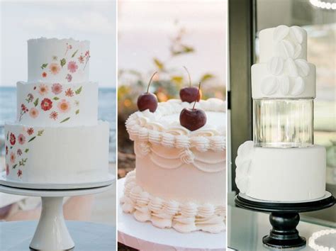 The Top Trends For Wedding Cakes In