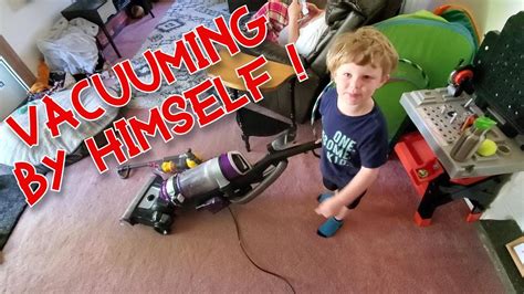 Toddler Vacuuming Alone Kids And Vacuums Youtube