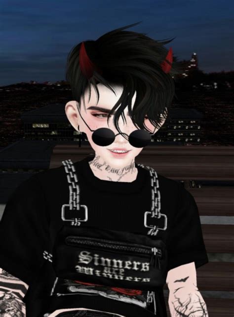 Imvu Dark Grunge Boy Edh Cute Profile Pictures Imvu Virtual Girl