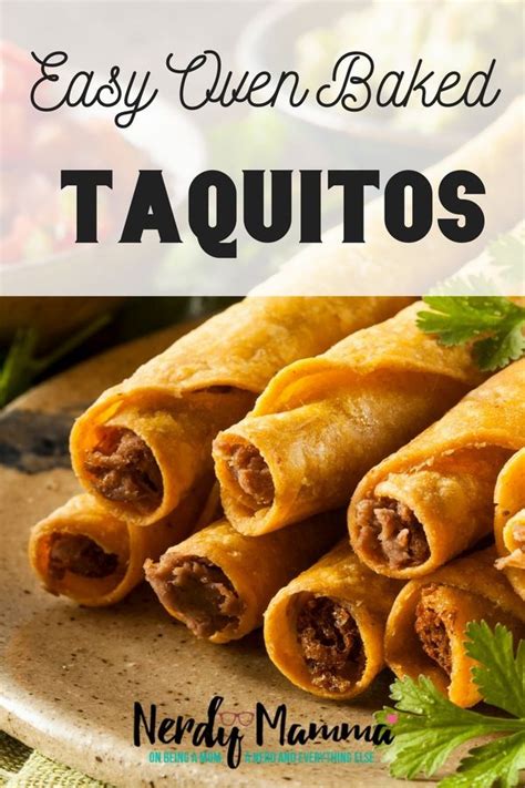 How To Make Baked Taquitos 101 Simple Recipe