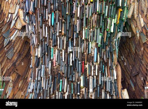 Slough, Berkshire, UK. 15th January, 2023. The Knife Angel Sculpture is