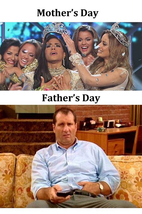 Mother S Day Vs Father S Day R Funny