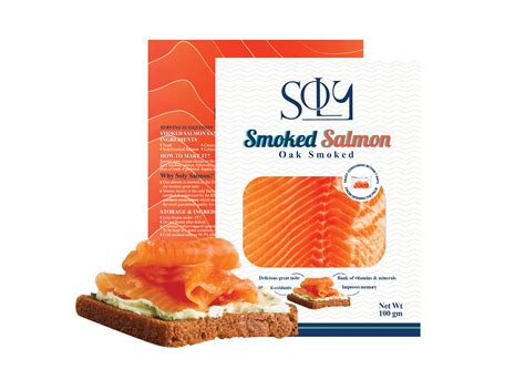 Soly Smoked Norwegian Salmon 100gm Maxim Food