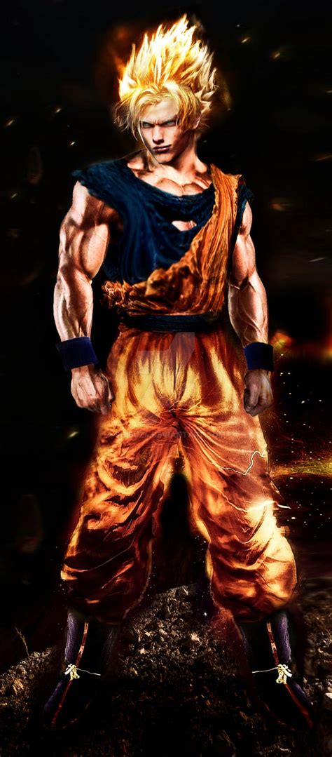 Son Goku Ssj By Shibuz4 On Deviantart