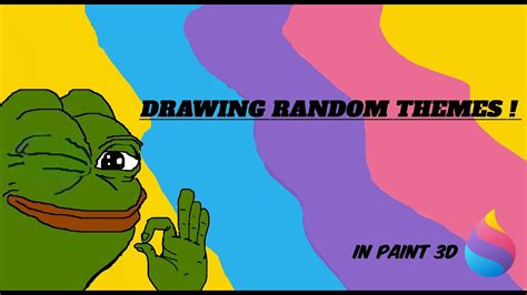 Drawing Random Themes Ep 1 Youtube