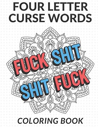 Buy Four Letter Curse Words Coloring Book Dont Say Bad Curse And