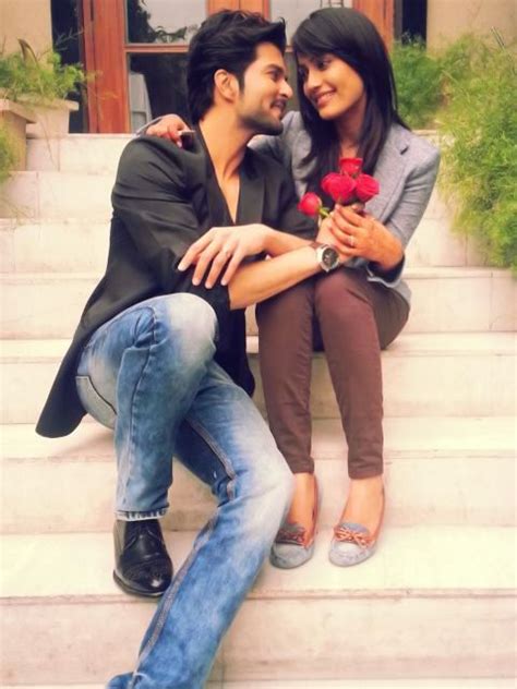 Asad And Zoya Really Cute Pose Must Do Indian Tv Actress Qubool Hai Romantic Couple Images