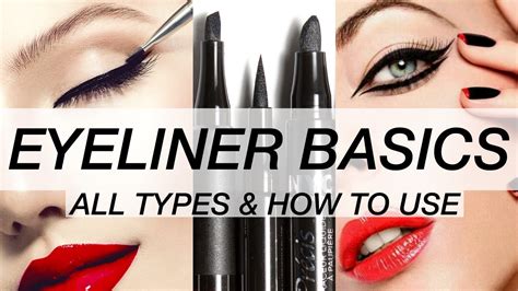 We took eyeko's brand new fat liqu. EYELINER HOW TO! ALL TYPES & HOW TO APPLY THEM!! - YouTube