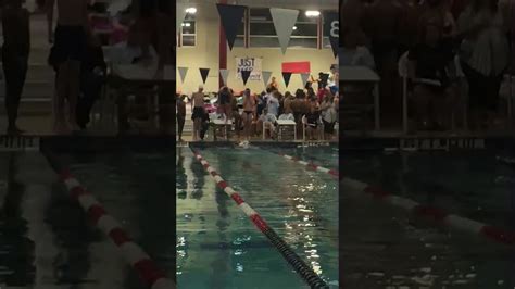 112617 First Competitive Swim Relay Youtube