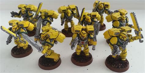 Assault on the iron siegeworks. Guess Range Gaming: Project: Imperial Fists 4th Company - Assault Marines