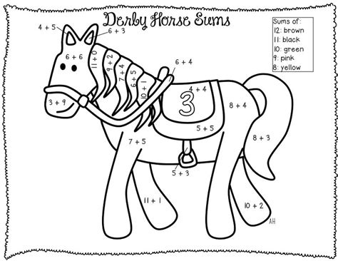Check spelling or type a new query. Color by Number Addition - Best Coloring Pages For Kids