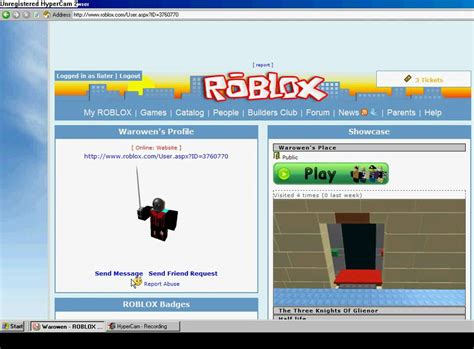 Roblox Tutorial December 2009how To Add Friends And Send Messages