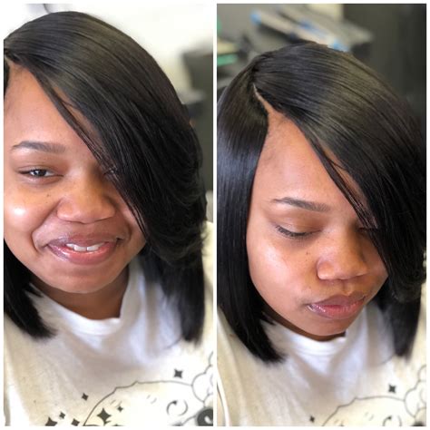 Full Quick Weave No Leave Out Quick Weave Hair Styles Beauty