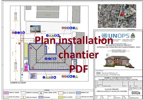 Exemple De Plan Dinstallation De Chantier Pdf Cours Génie Civil