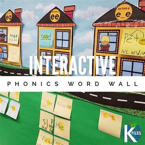 Word Wall A True Interactive Phonics Word Wall The K Files