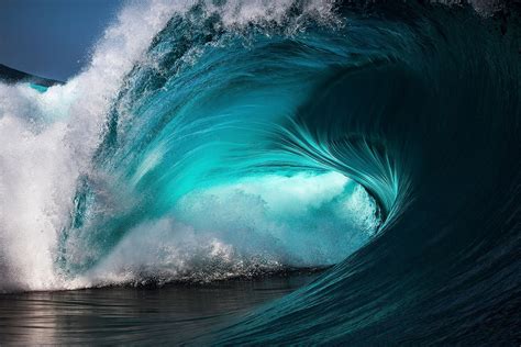 Ocean Wave Sea Waves Blue Water Hd Wallpaper Wallpaper Flare