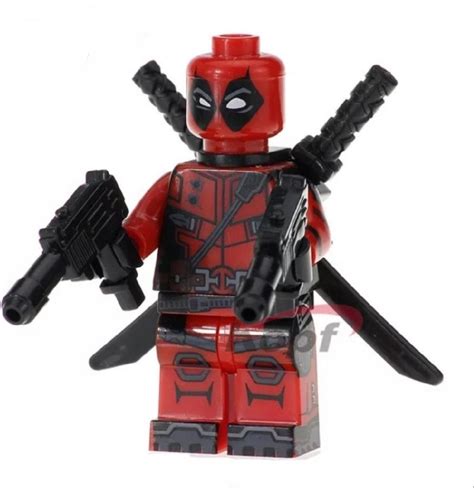 Deadpool Marvel Bouw Minifiguur Super Heroes Superheld Lego