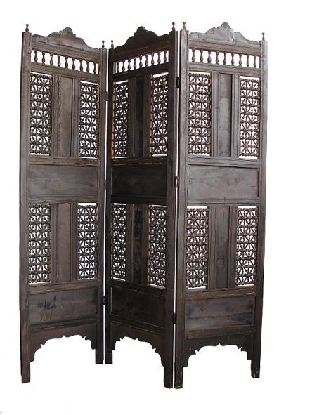 Room Divider Moroccan Carved Screen