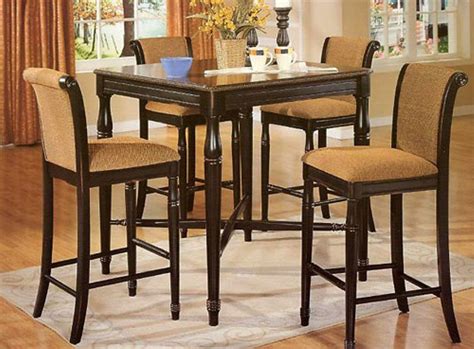 High Kitchen Table And Chairs Decor Ideas High Table And Chairs