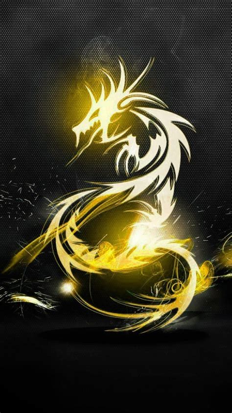 Gold And Black Dragon Wallpapers Wallpaper Cave