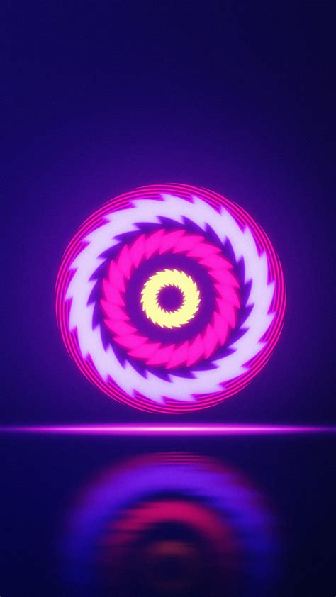 1080x1920 1080x1920 Neon Sphere Abstract Digital Art Hd For