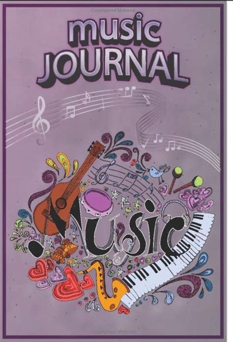 Music Journal Songwriting Journal Ts For Musicians Etsy
