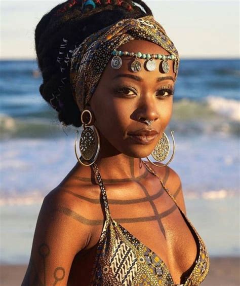 Nubian Goddess African Beauty Beautiful Black Women Women