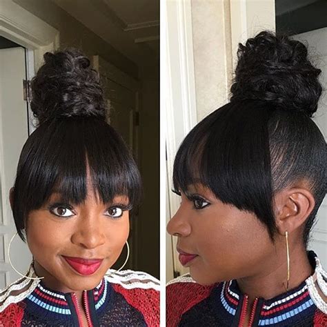 117 Best Topknots Images On Pinterest Natural Hair