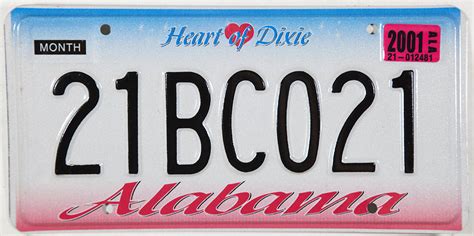Alabama License Plate 2022 Ubicaciondepersonascdmxgobmx