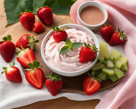 Strawberry Cream Cheese Fruit Dip Recipe