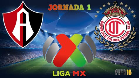 Tip reasoning · toluca have won 2 of their last 3 home games. Atlas vs Toluca LIGA MX Apertura 2016 - FIFA 16 - YouTube