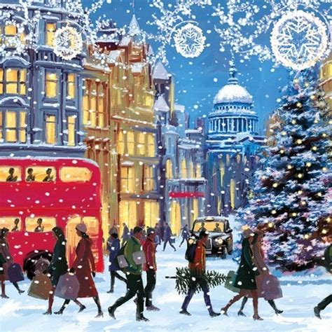 Museums Galleries Christmas Eve Pack Of Charity Christmas Cards
