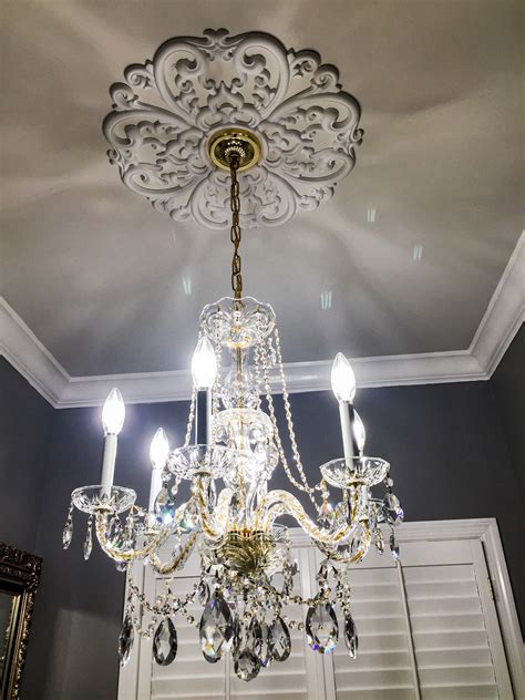 This Gorgeous Ceiling Medallion From Is So Easy To Install