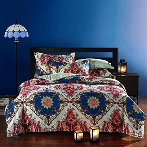 Queen size bohemian & eclectic comforter sets. FADFAY Bohemian Style Duvet Covers Bedding Set Queen Size ...