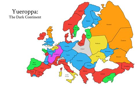 A Colonized Europe What If Europes Borders Were Drawn By Foreign