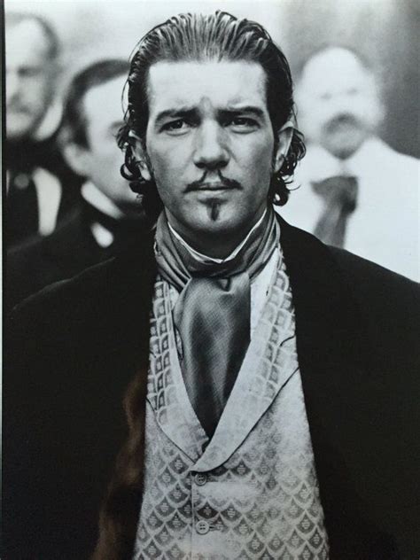 The mask of zorro has something you don't often see in modern action pictures: Antonio Banderas Zorro Press Kit Mask of Zorro Movie Press ...