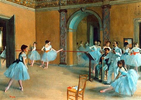 Estúdio de Dança na Ópera Edgar Degas e suas principais pinturas O Pintor de Bailarinas