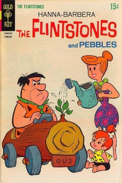 Flintstones 1961 Dellgold Key 50 Classic Cartoon Characters