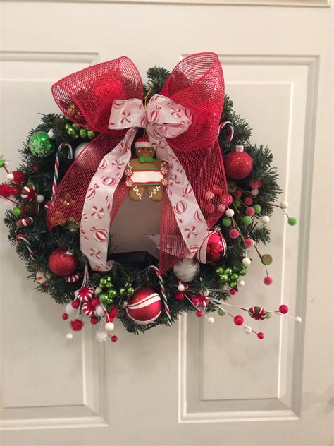 My Wreath 2017 With Lights Christmas Wreaths Holiday Decor Wreaths