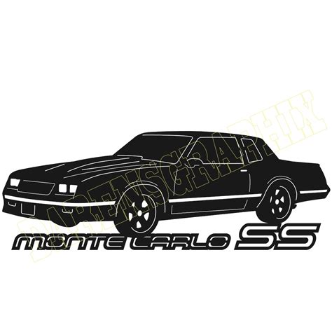 Dxf File Monte Carlo Ss Etsy